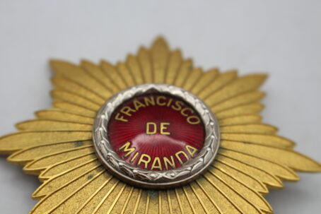 Venezuela - Orden Francisco de Miranda. Bruststern – Bild 4