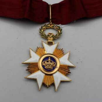 Belgien Orden der Krone Komturkreuz mit Eichenlaub