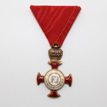 Goldenes Verdienstkreuz mit der Krone 18 Karat
