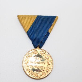 Landesmedaille in Gold