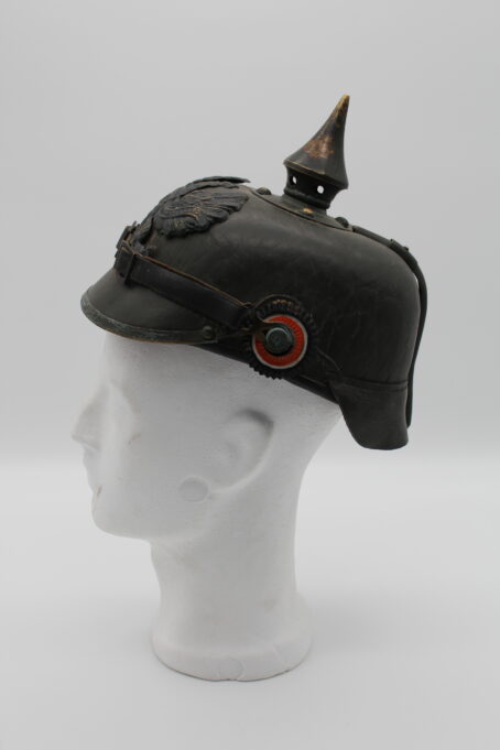 Preußen 1. Weltkrieg Pickelhaube um 1916 mit grauer Farbe – Bild 6