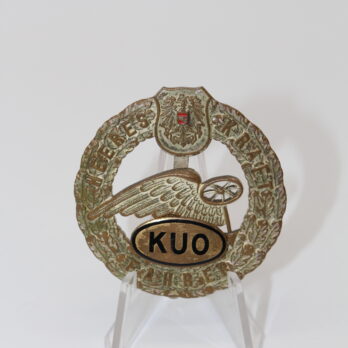 ÖBH Leistungsabzeichen “Kraftfahrer” 1957 Silber “KUO”