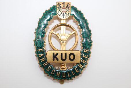 Fahrschullehrer, Gold, KUO, F. Petzl