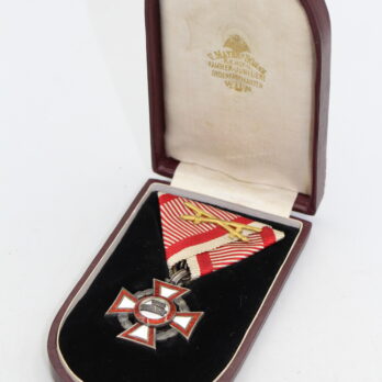 Militärverdienstkreuz 3. Klasse im Etui Mayer