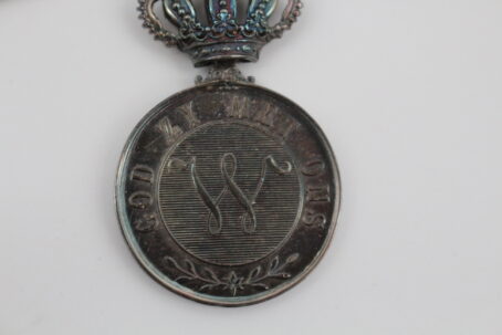 Niederlande, Silberne Verdienstmedaille Oranien Nassau für Damen im Etui – Bild 5