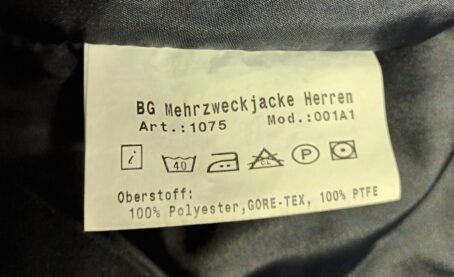 Gendarmarie *GORE-TEX-Einsatzjacke* Seltene Jacke – Bild 8