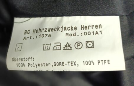 Gendarmerie *GORE-TEX Einsatzjacke* Seltene Jacke – Bild 5