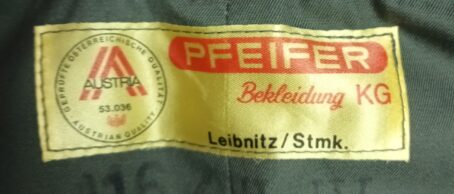 Bundesheer "Wachmeister" Rock + Hose + Staubmantel – Bild 13