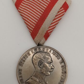 Große Silberne Tapferkeitsmedaille Kaiser Franz Josef
