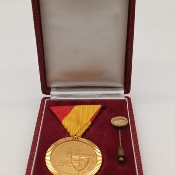 Goldene Verdienstmedaille mit Miniatur, Europastadt St. Pölten