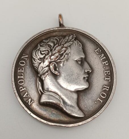 Tragbare Medaille Napoleon, 1800, Frankreich