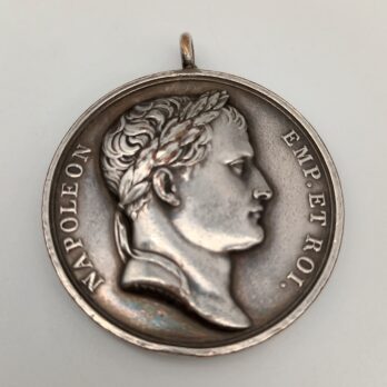 Tragbare Medaille Napoleon, 1800, Frankreich