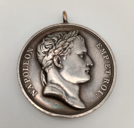 Tragbare Medaille Napoleon, 1800, Frankreich – Bild 2