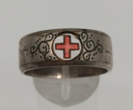 KuK patriotischer Ring Rot Kreuz