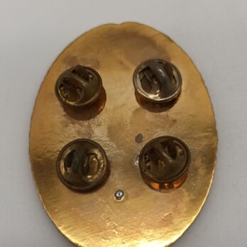 Schießabzeichen des Militär Fallschirmspringer Verbundes für Gewehr Gold