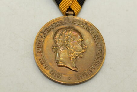 Kriegsmedaille 1873 Kaiser Franz Josef – Bild 2