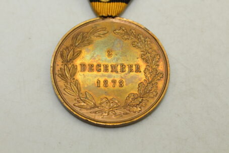 Kriegsmedaille 1873 Kaiser Franz Josef – Bild 3