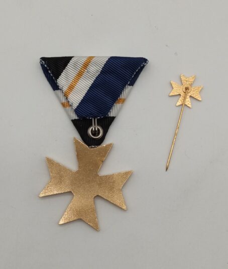 Freiwillige Feuerwehr Verdienstkreuz in Gold mit Miniatur im Etui – Bild 4