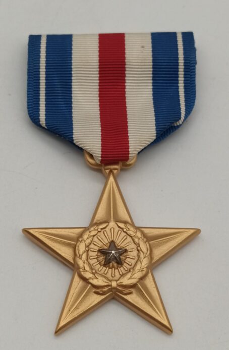 USA Silber Star, For Gallantry Action