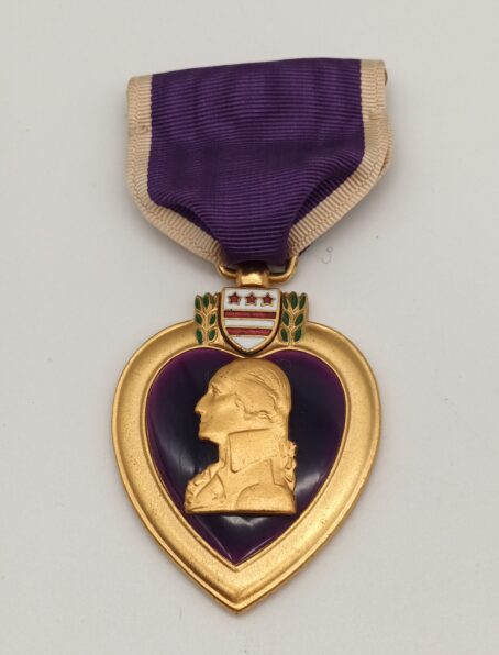 USA Purple Heart im Etui mit Miniatur – Bild 5