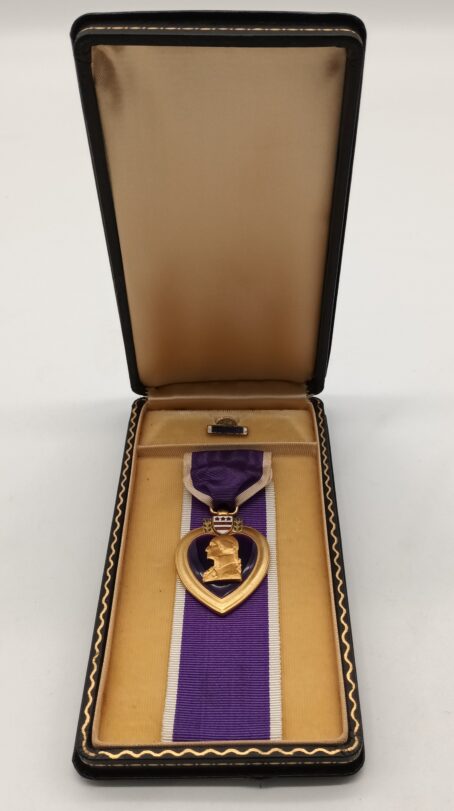 USA Purple Heart im Etui mit Miniatur