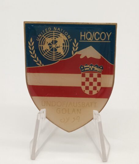 Auslandseinsätze HQ/COY UNDOF/AUSBATT GOLAN, mit Kroatien, Trägernummer 984, AE408