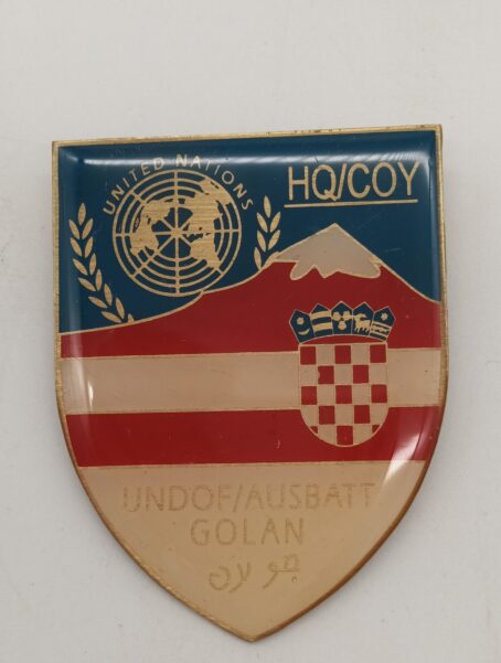 Auslandseinsätze HQ/COY UNDOF/AUSBATT GOLAN, mit Kroatien, Trägernummer 984, AE408 – Bild 2