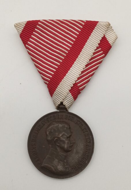 Tapferkeitsmedaille Bronze Kaiser Karl