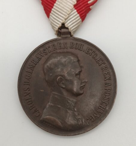 Tapferkeitsmedaille Bronze Kaiser Karl – Bild 2