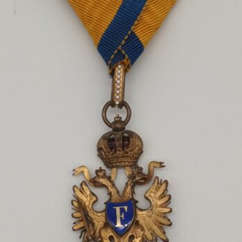 Orden der Eisernen Krone 3. Klasse ohne KD, Bronze vergoldet