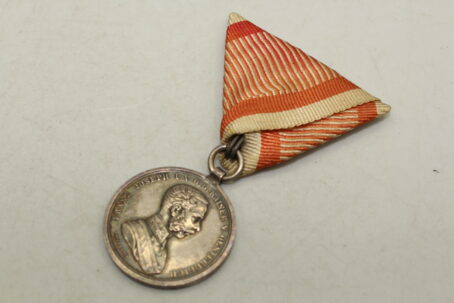 Silberne Tapferkeitsmedaille 2. Klasse Kaiser Franz Josef