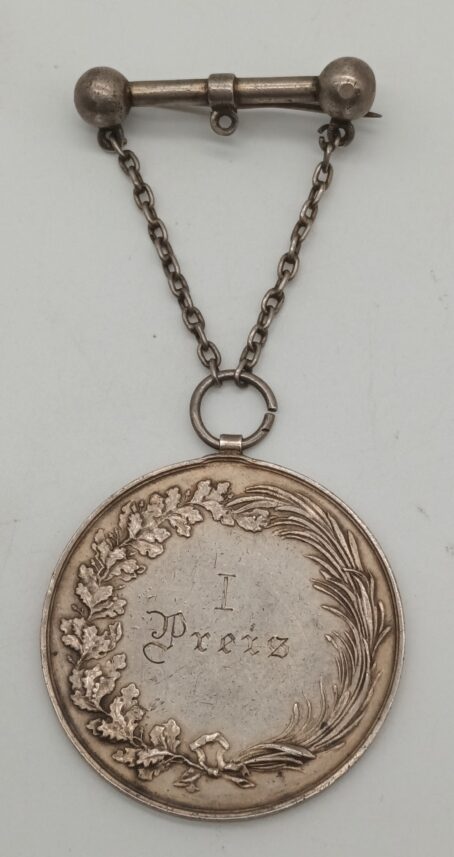 1. Preis Ringkampf St. Pölten 1900 Medaille, 38g