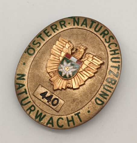 Amtsabzeichen Österreichischer Naturschutzbund Naturwacht  Nummer 440 – Bild 2