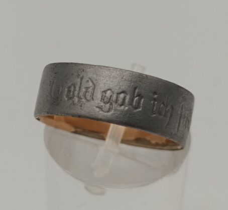 Patriotischer Ring Gold gab ich für Eisen, 1914