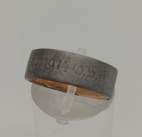 Patriotischer Ring Gold gab ich für Eisen, 1914 – Bild 7