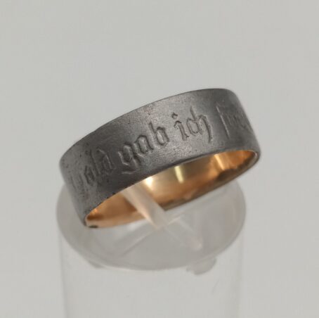 Patriotischer Ring Gold gab ich für Eisen, 1914 – Bild 4