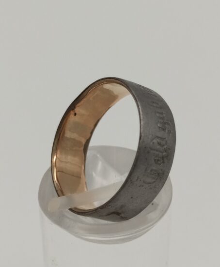 Patriotischer Ring Gold gab ich für Eisen, 1914 – Bild 3