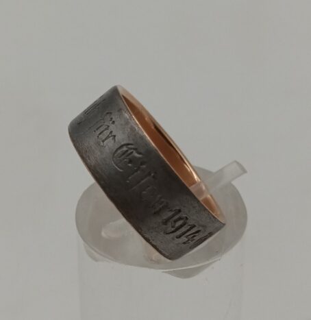 Patriotischer Ring Gold gab ich für Eisen, 1914 – Bild 2