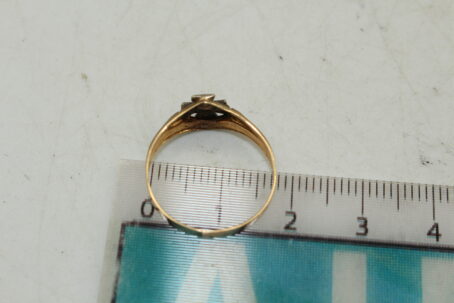 Patriotischer Gold Ring mit Eisernem Kreuz – Bild 5