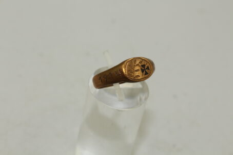 Patriotischer Ring 1914 - 1916 mit eisernem Kreuz