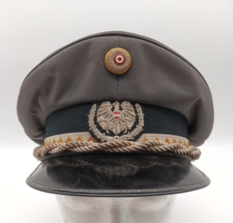 Österreich Bundesheer Schirmmütze Vizeleutnant