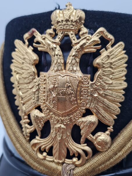Tschako eines Traditionsvereines mit Doppeladler – Bild 2