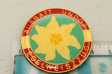 ÖBH Truppenkörperabzeichen Undof Ausbatt Edelweißzug Variante