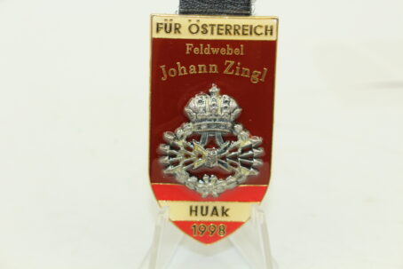 Österreich HUAK Jahrgangsabzeichen Johann Zingl 1998