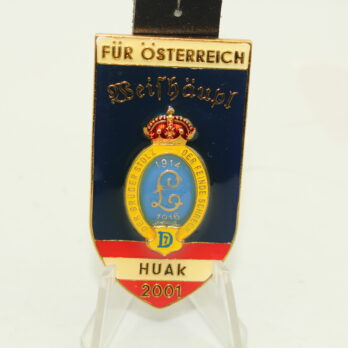 Österreich ÖBH HUAK Jahrgangsabzeichen Weishäupl 2001