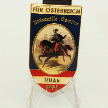 Österreich ÖBH HUAK Jahrgangsabzeichen Patrouille Domjan 1999