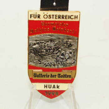 Österreich ÖBH HUAK Jahrgangsabzeichen Vormeister Mathias Weinhardt 1998