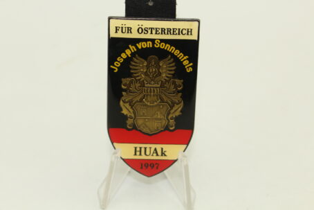 Österreich ÖBH HUAK Jahrgangsabzeichen Joseph von Sonnenfels 1997