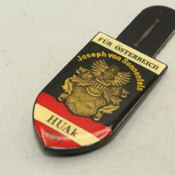 Österreich ÖBH HUAK Jahrgangsabzeichen Joseph von Sonnenfels 1997