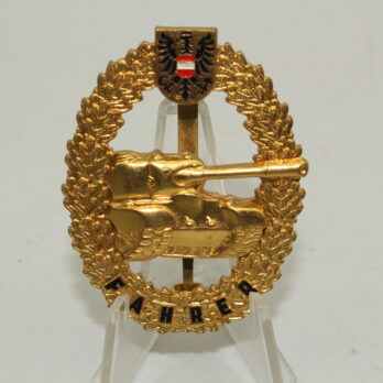 ÖBH Leistungsabzeichen Panzerfahrer Gold Hersteller Petzl